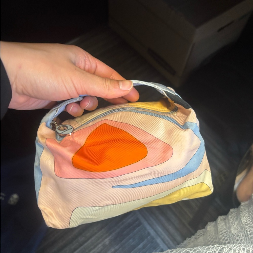 Emilio Pucci Multicolor Cosmetic Bag